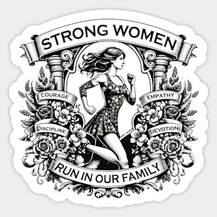 Strong Women Sticker